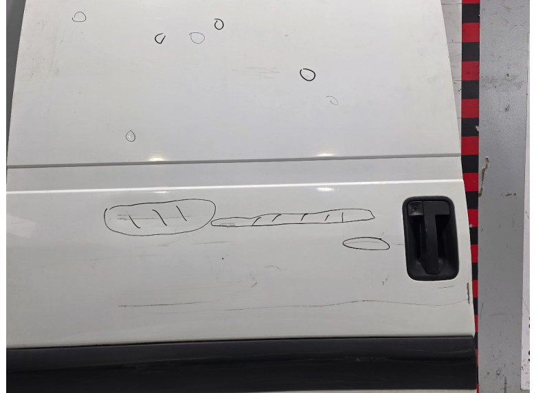 Дверь сдвижная правая к Fiat Scudo, 2000г.