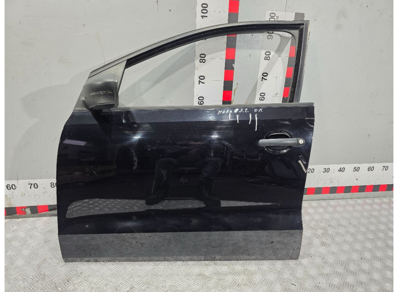 Замок двери передней левой к Volkswagen Polo, 2010г.