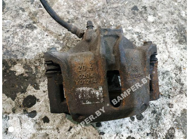 Суппорт передний правый к Peugeot 206, 2002г.