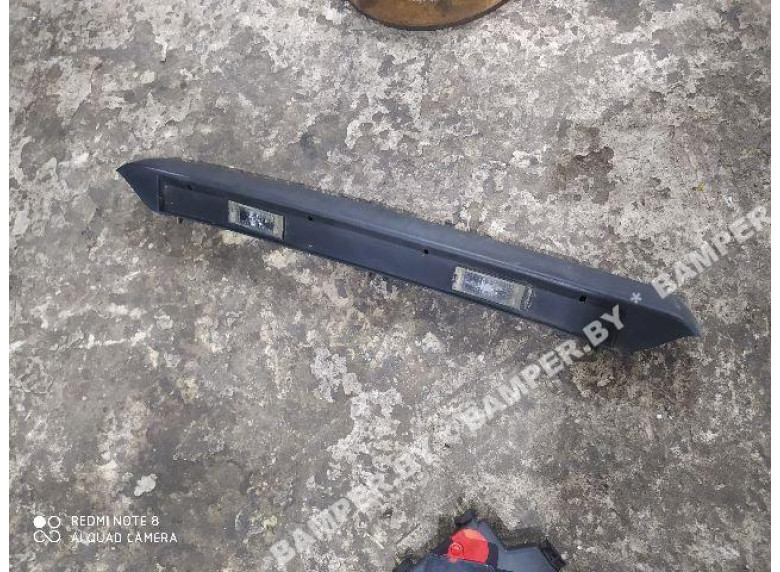 Накладка подсветки номера к Renault Master, 2003г.