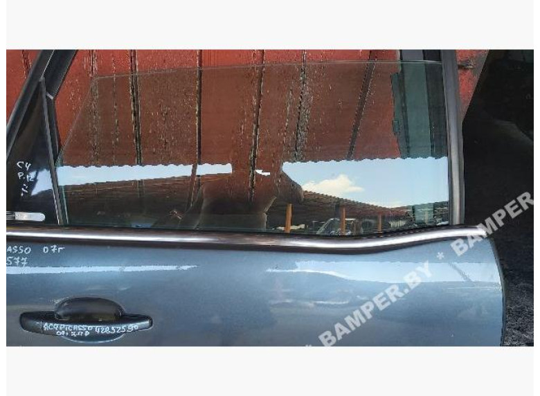 Стекло двери задней правой к Citroen C4 Picasso, 2007г.