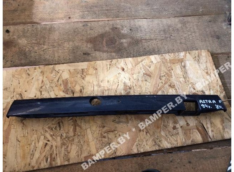 Накладка подсветки номера к Opel Astra