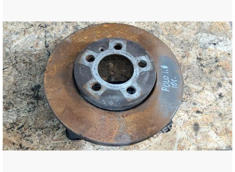 Диск тормозной передний к Volkswagen Polo, 2010г.