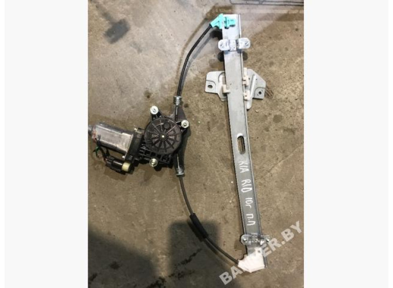 Стеклоподъемник электрический передний левый к Kia Rio, 2010г.