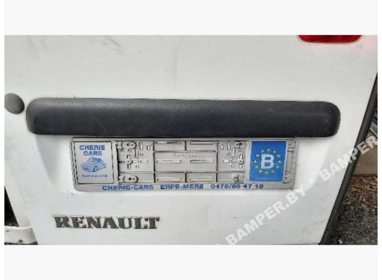 Накладка подсветки номера к Renault Master, 2004г.