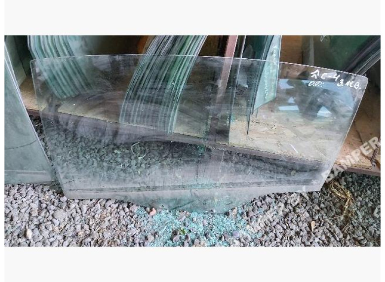 Стекло двери задней левой к Citroen C4, 2008г.