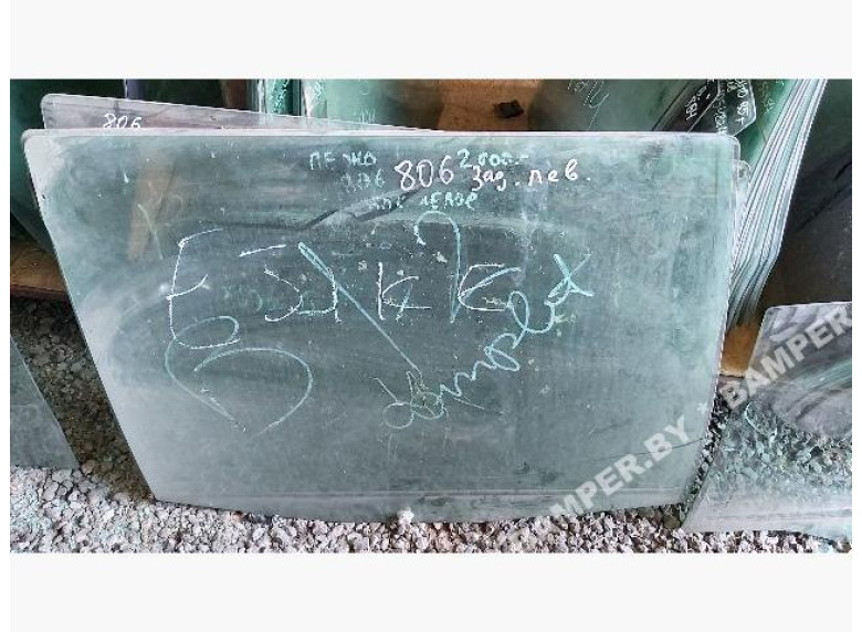 Стекло двери задней левой к Peugeot 806, 2000г.