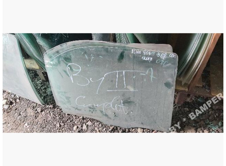 Стекло двери задней правой к Peugeot 406, 2000г.