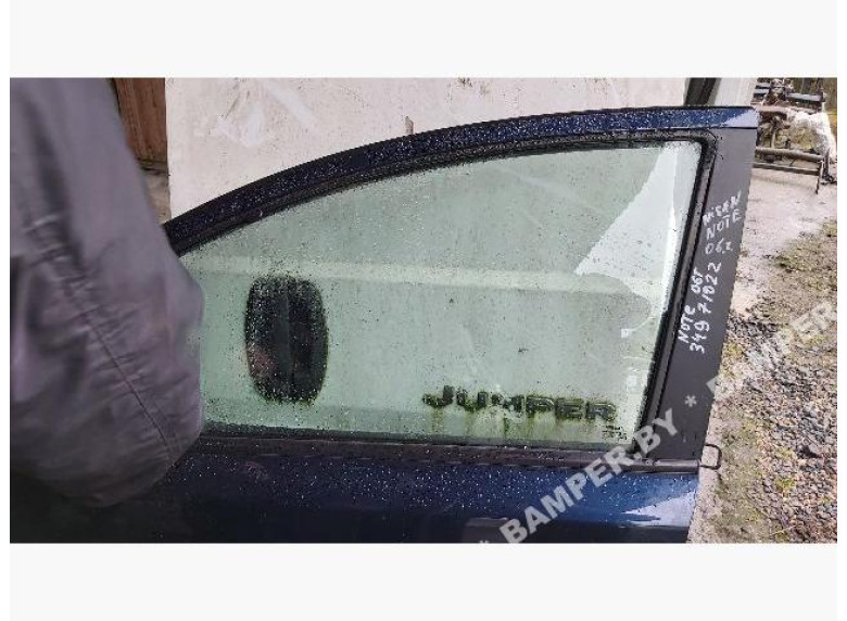 Стекло двери задней левой к Nissan Note, 2006г.