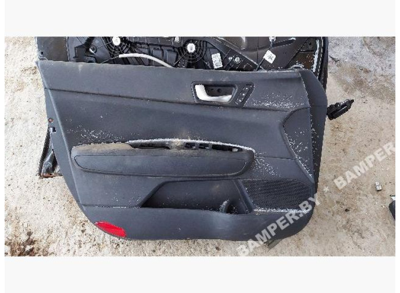 Обшивка двери передней левой (дверная карта) к Kia Optima, 2016г.