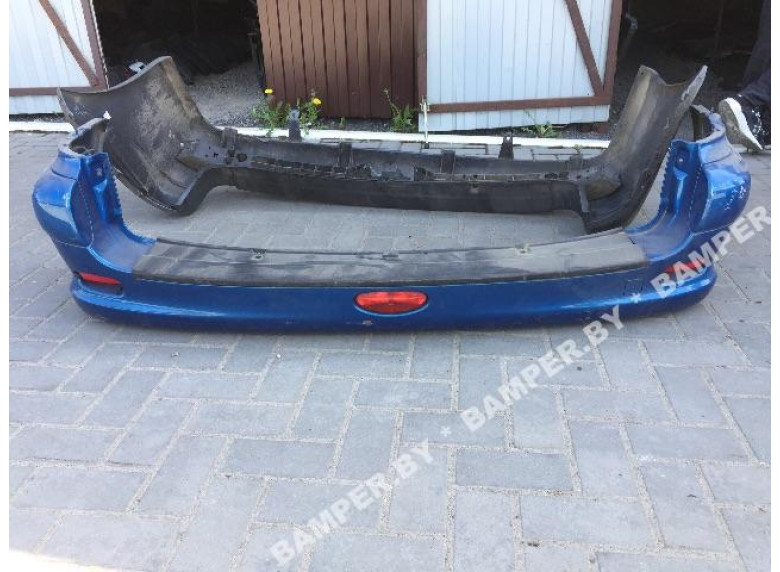 Бампер задний к Peugeot 206, 2004г.