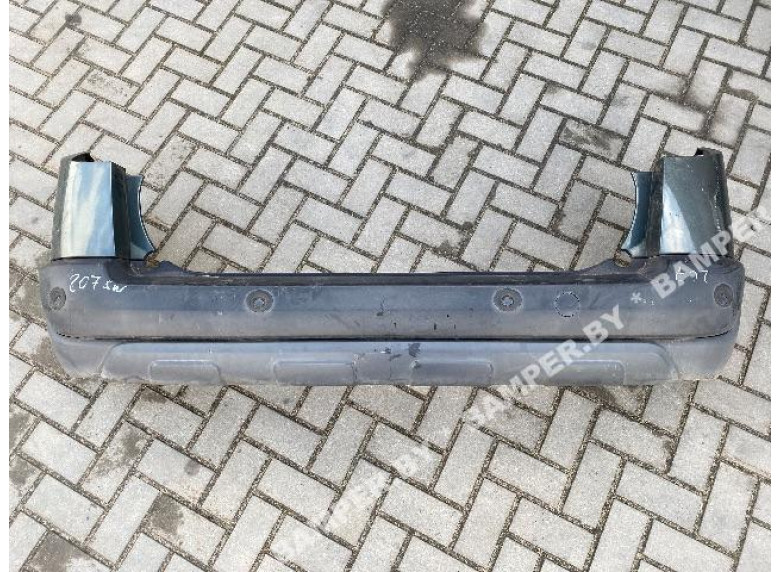Бампер задний к Peugeot 207, 2006г.