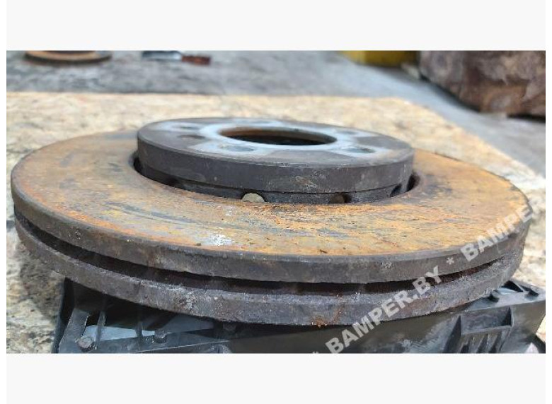 Диск тормозной передний к Volkswagen Polo, 2010г.