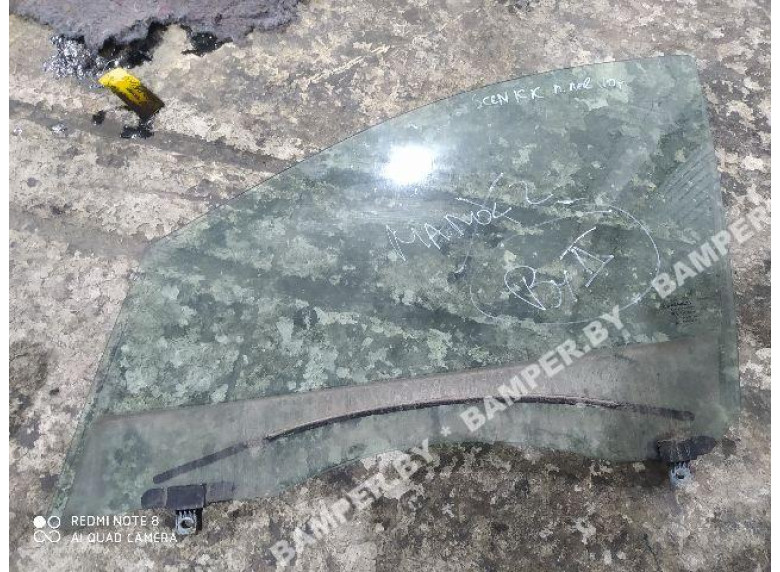 Стекло двери передней левой к Renault Scenic, 2010г.