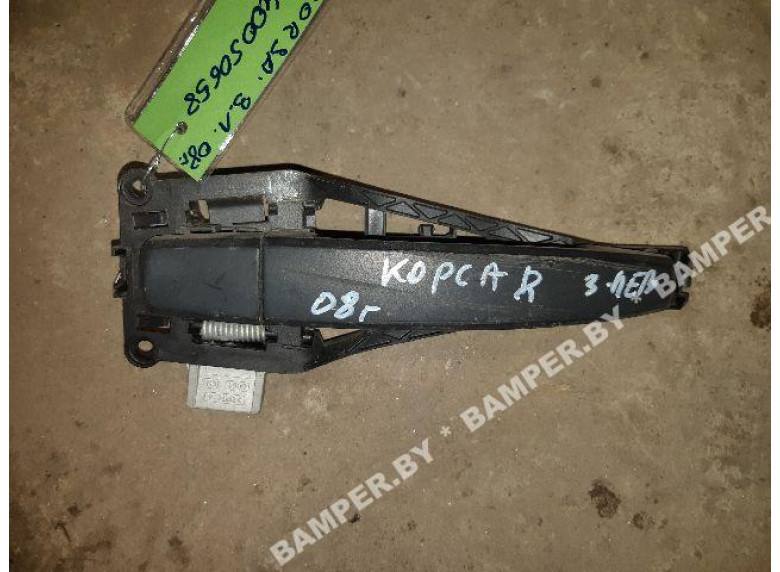 Ручка наружная задняя левая к Opel Corsa, 2008г.