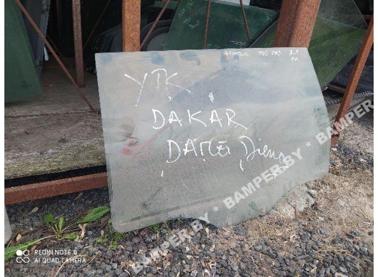 Стекло двери задней левой к Mitsubishi Space Star