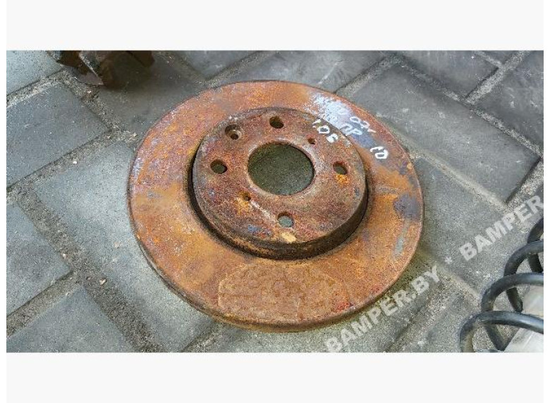 Диск тормозной передний к Toyota Aygo, 2007г.