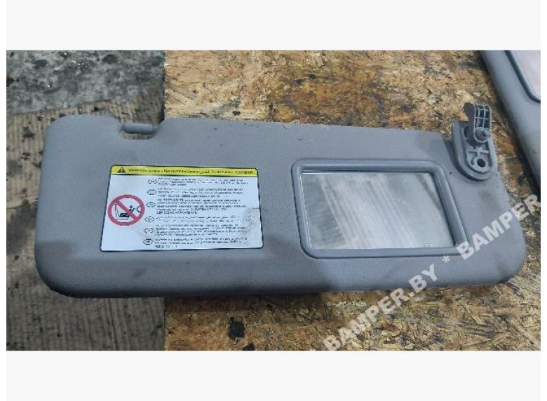 Козырек солнцезащитный к Kia Rio