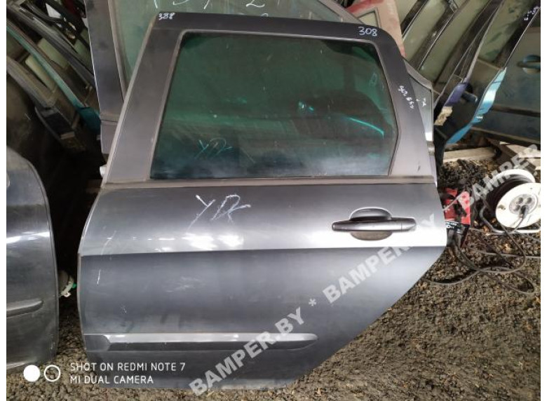 Дверь задняя левая к Peugeot 308, 2010г.