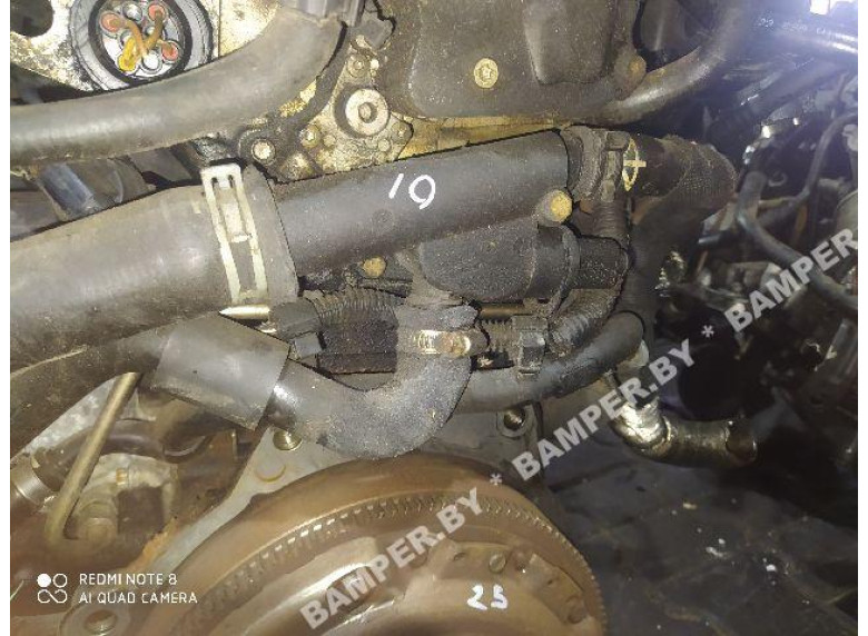 Фланец (тройник) системы охлаждения к Volkswagen Polo, 2007г.