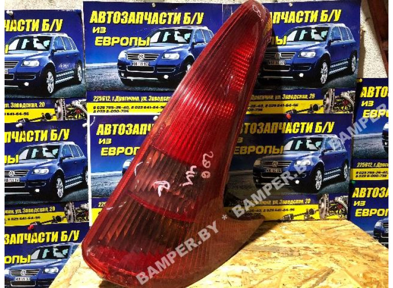 Фонарь задний правый к Peugeot 206, 2005г.