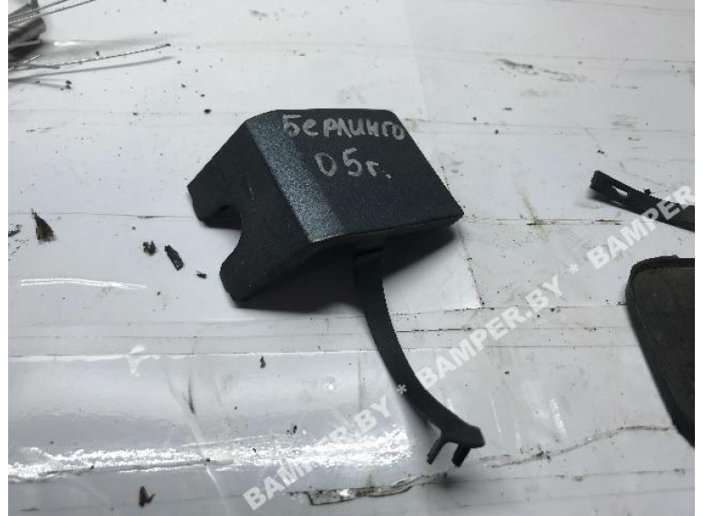 Заглушка (решетка) в бампер передний к Citroen Berlingo, 2005г.