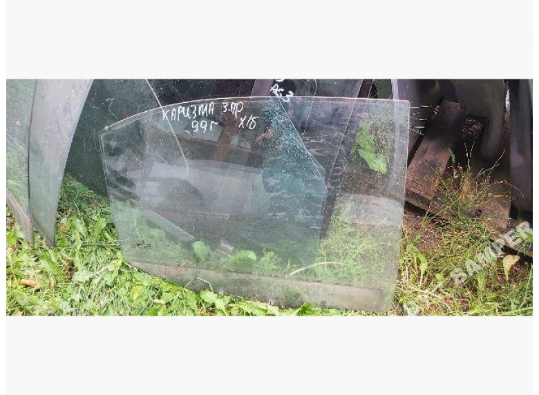 Стекло двери задней правой к Mitsubishi Carisma