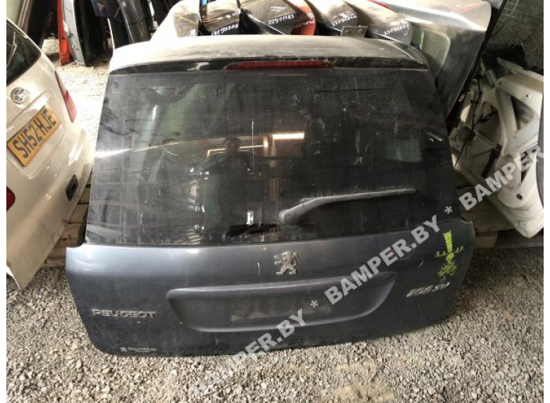 Крышка багажника (дверь 3-5) к Peugeot 206, 2003г.