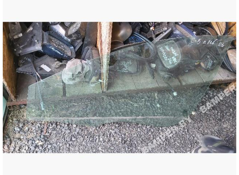Стекло двери передней левой к Citroen C5, 2006г.