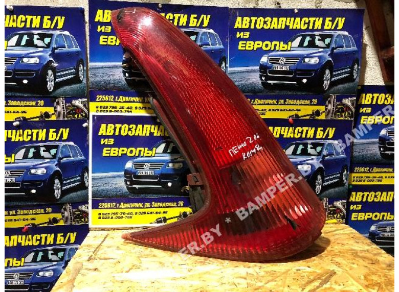 Фонарь задний левый к Peugeot 206, 2005г.