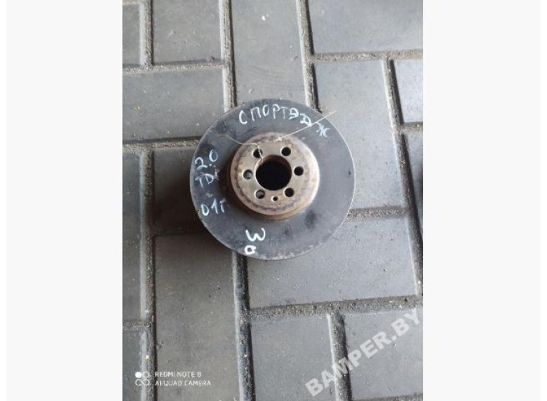 Шкив коленвала к Kia Sportage, 2001г.