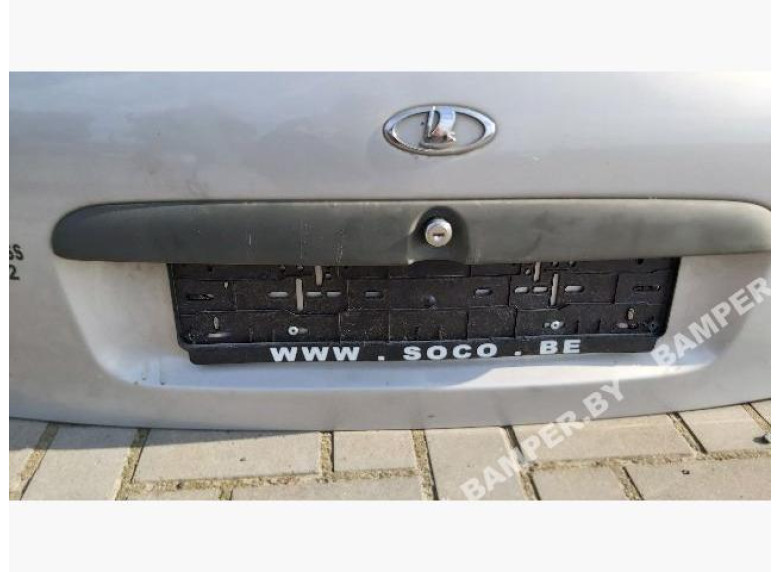 Накладка подсветки номера к Lada Kalina