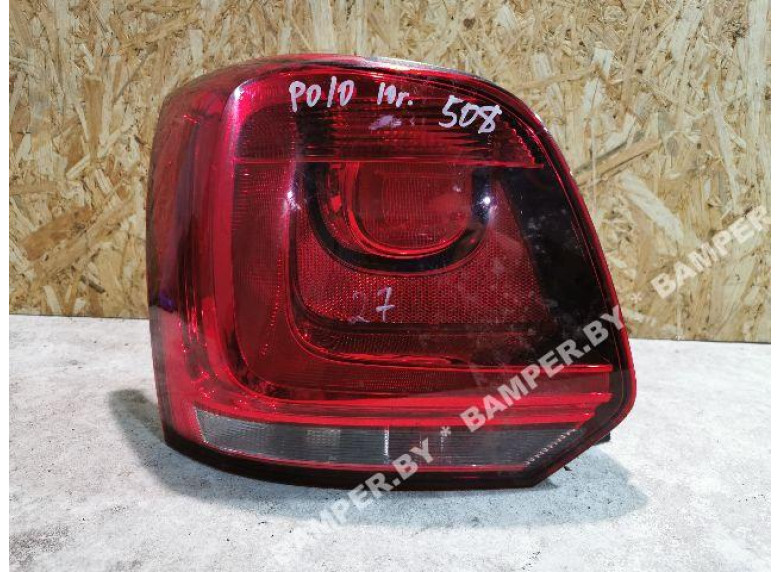 Фонарь задний левый к Volkswagen Polo, 2010г.