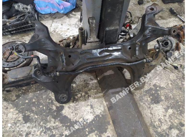 Балка подвески передняя (подрамник) к Volkswagen Polo, 2010г.