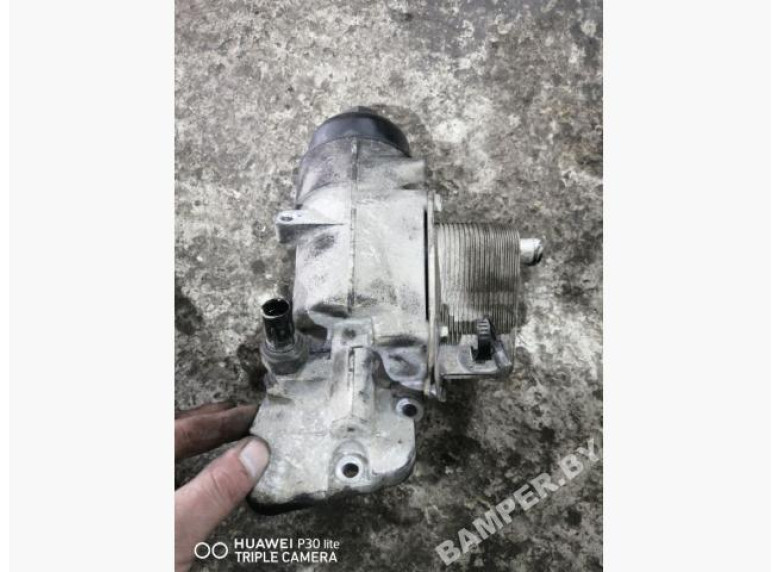 Теплообменник масляного фильтра к Hyundai i30, 2009г.