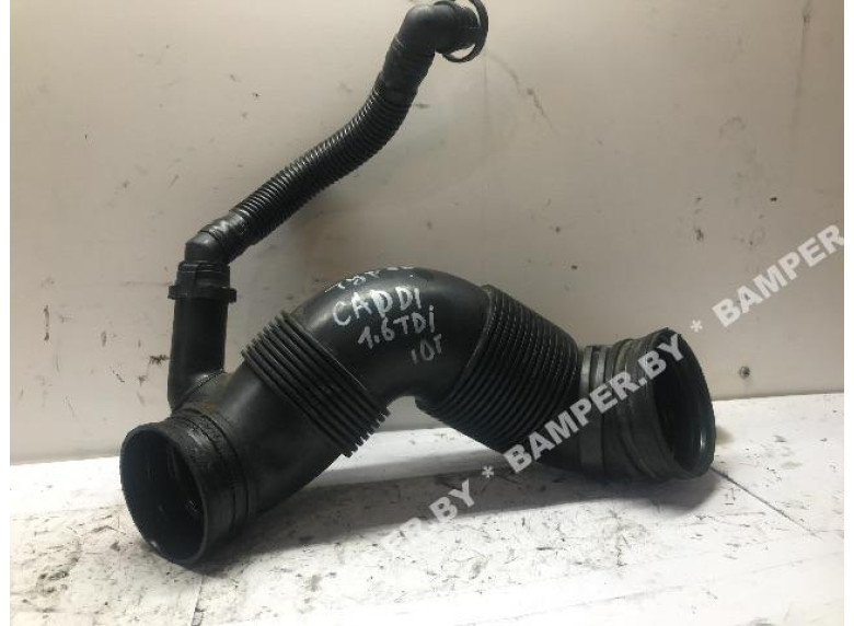 Патрубок воздушного фильтра к Volkswagen Caddy, 2010г.