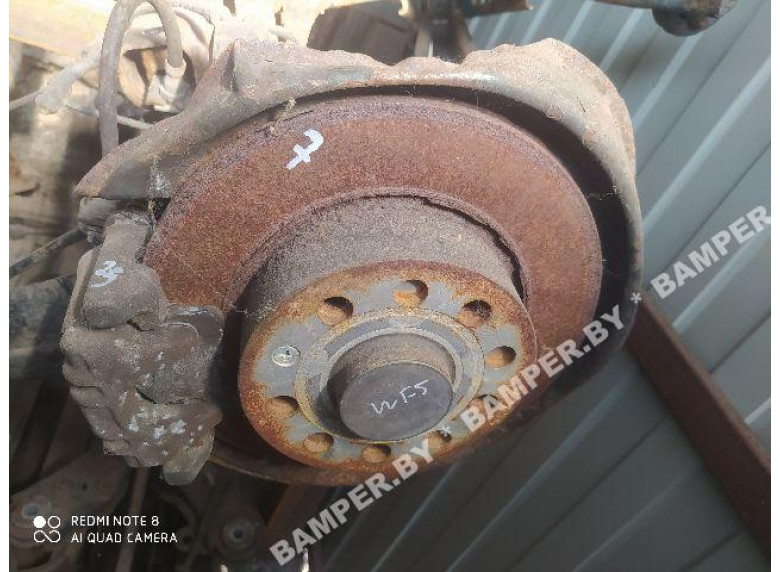 Диск тормозной задний к Volkswagen Golf, 2005г.