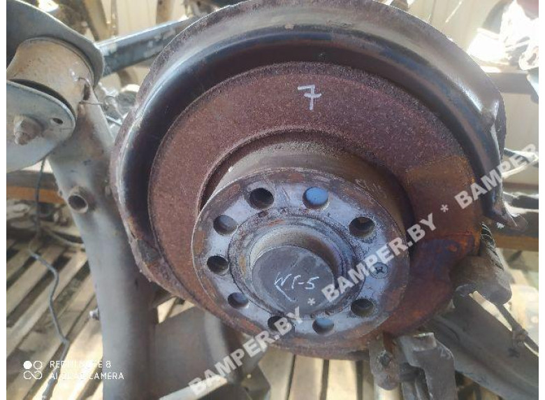 Диск тормозной задний к Volkswagen Golf, 2005г.