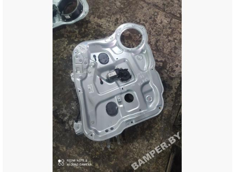 Стеклоподъемник электрический передний левый к Hyundai Santa Fe, 2006г.