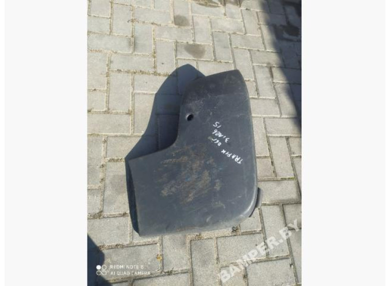 Клык бампера задний левый к Renault Trafic, 2005г.