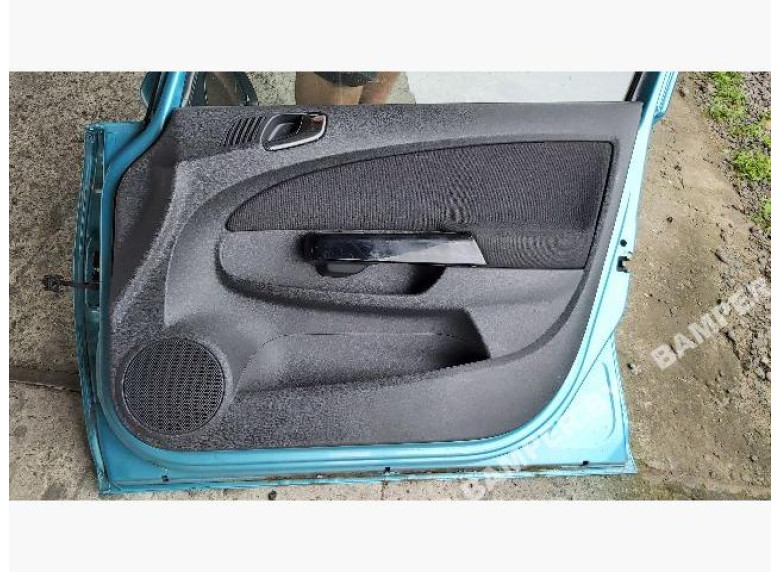 Обшивка двери (дверная карта) комплект к Opel Corsa, 2010г.