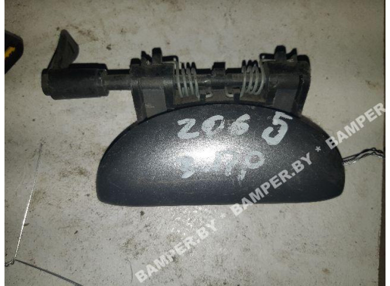 Ручка наружная задняя правая к Peugeot 206, 2000г.
