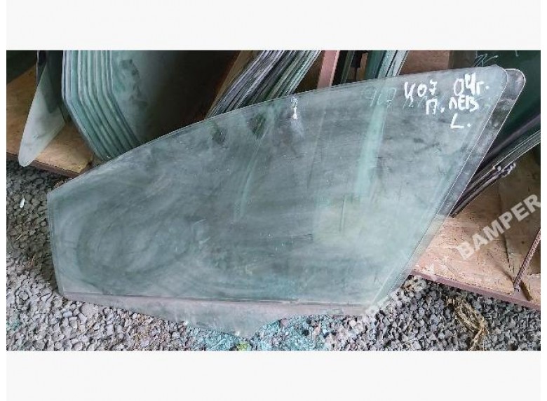Стекло двери передней левой к Peugeot 407