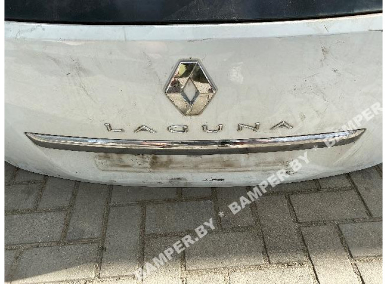 Подсветка номера к Renault Laguna, 2011г.