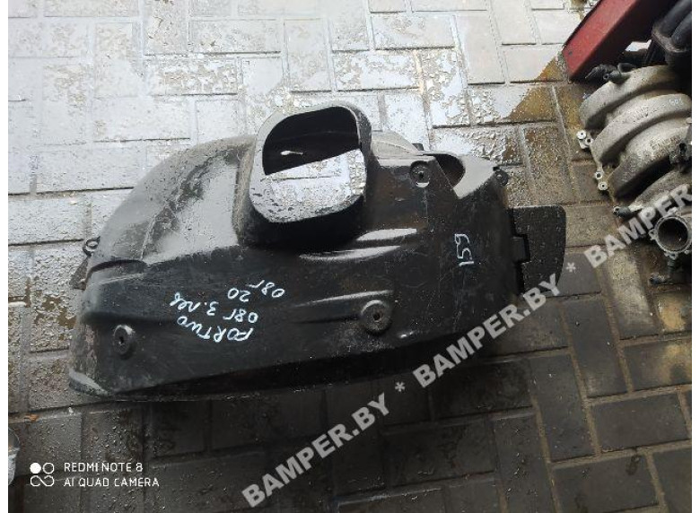 Защита арок передняя правая (подкрылок) к Smart Fortwo, 2008г.