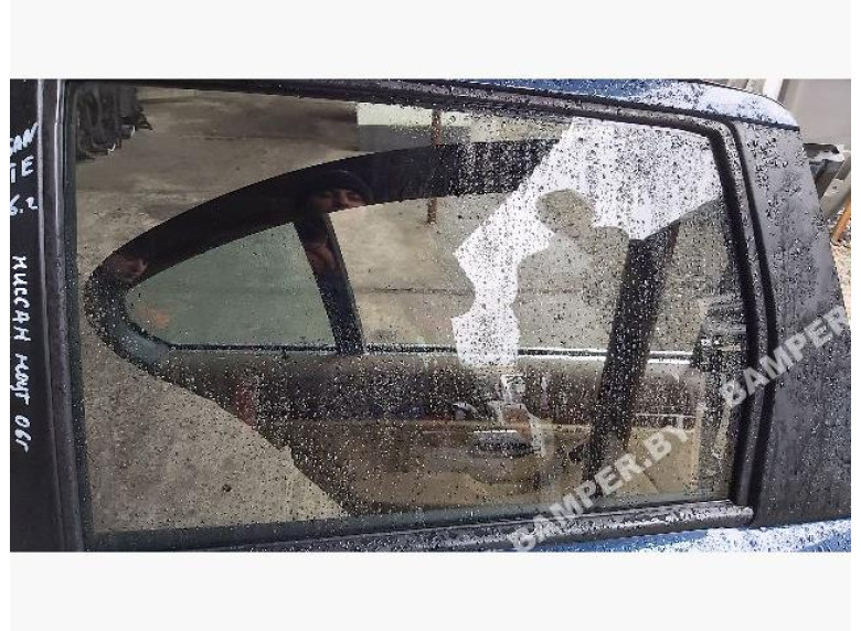 Стекло двери задней левой к Nissan Note, 2006г.