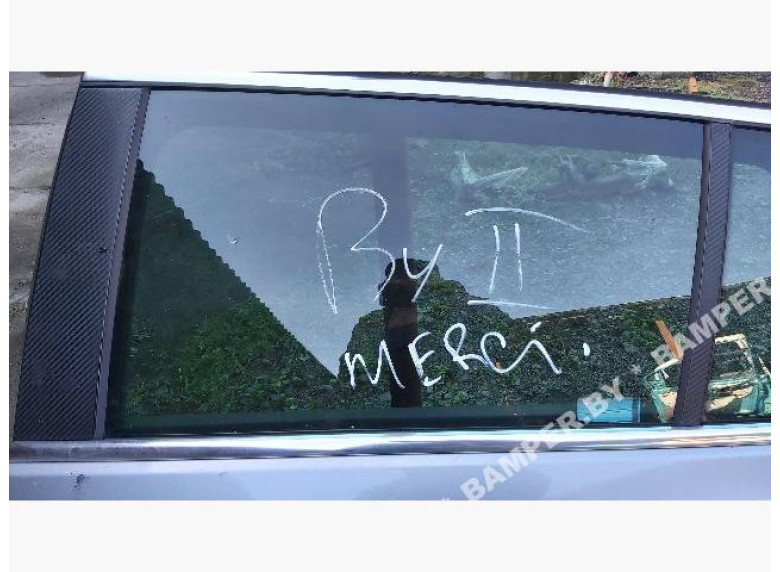 Стекло двери задней левой к Opel Insignia, 2011г.