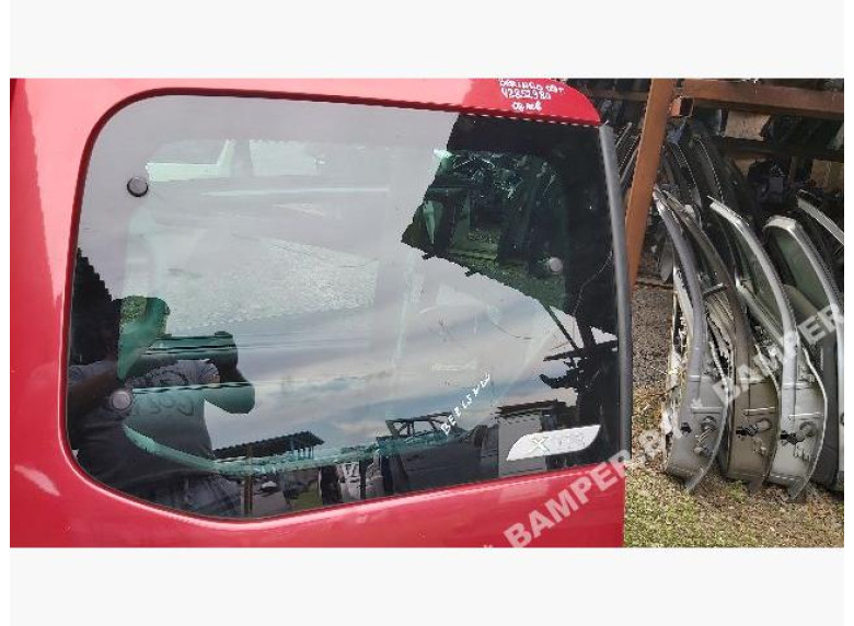 Стекло двери задней левой к Citroen Berlingo, 2009г.