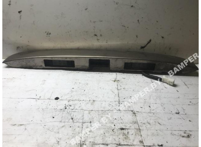 Накладка подсветки номера к Nissan Note