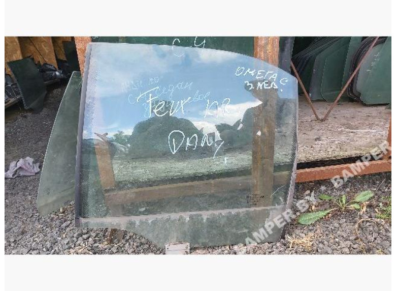 Стекло двери задней левой к Opel Omega, 1999г.